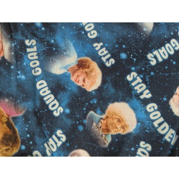 The Golden Girls Squad Goals Lounge Pants Sleep Pants Pajama Size 2X (44-46) NWT - Picture 4 of 5